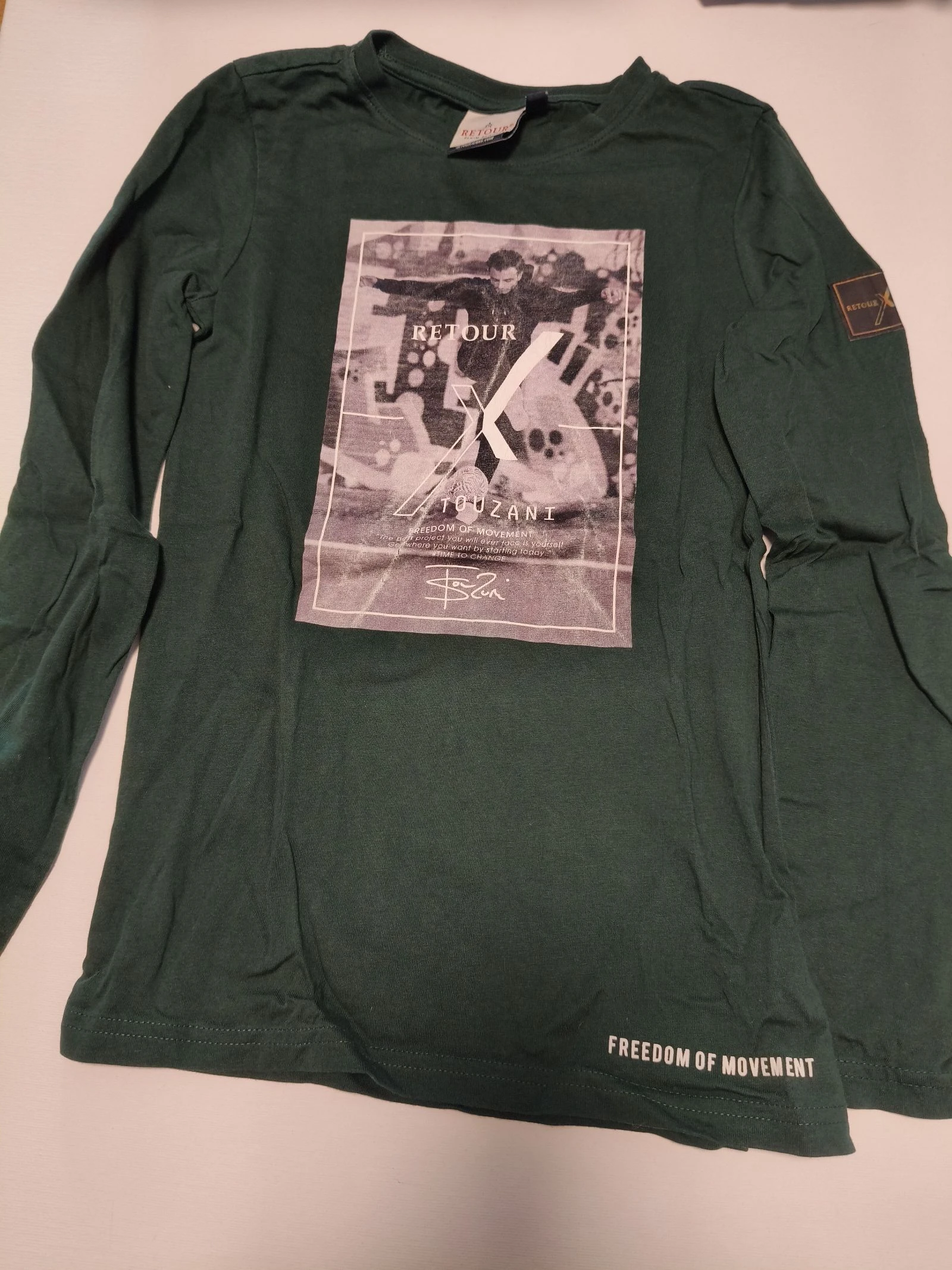 Retour shirt met lange mouwen maat 134/140
